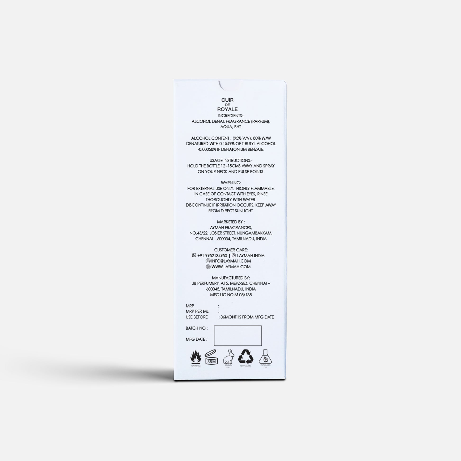 CUIR DE ROYALE 20 ML