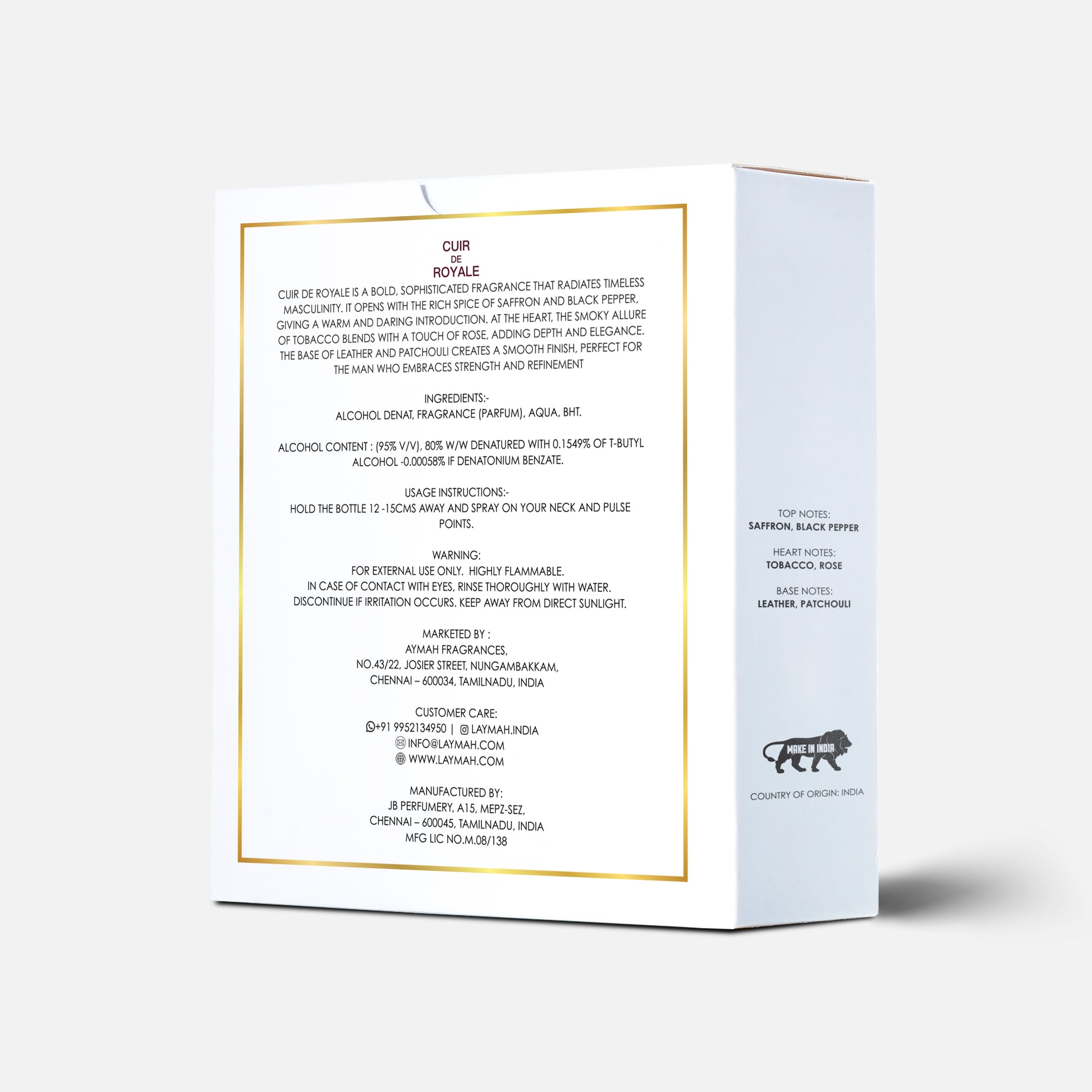 CUIR DE ROYALE 100 ML