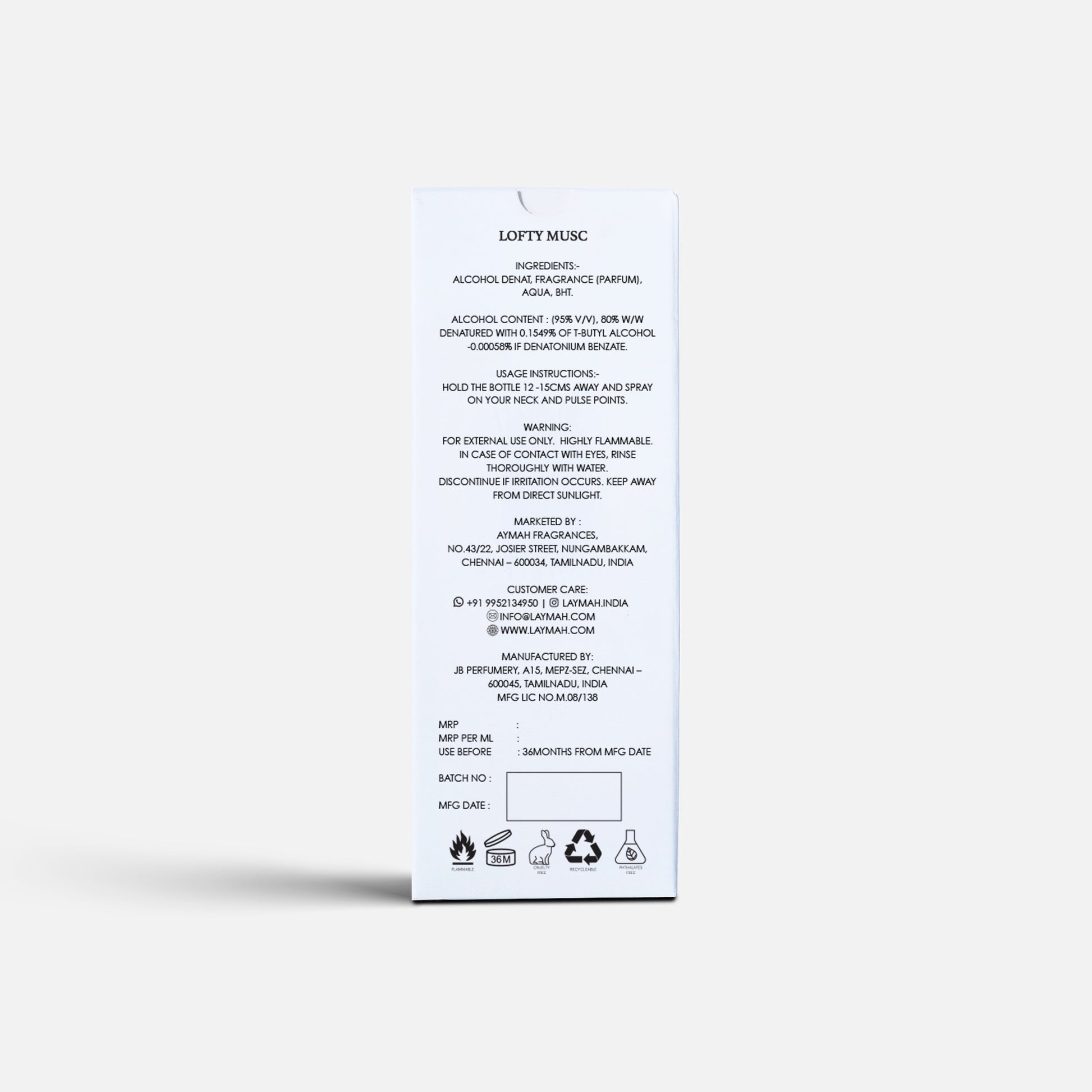 LOFTY MUSC 20 ML