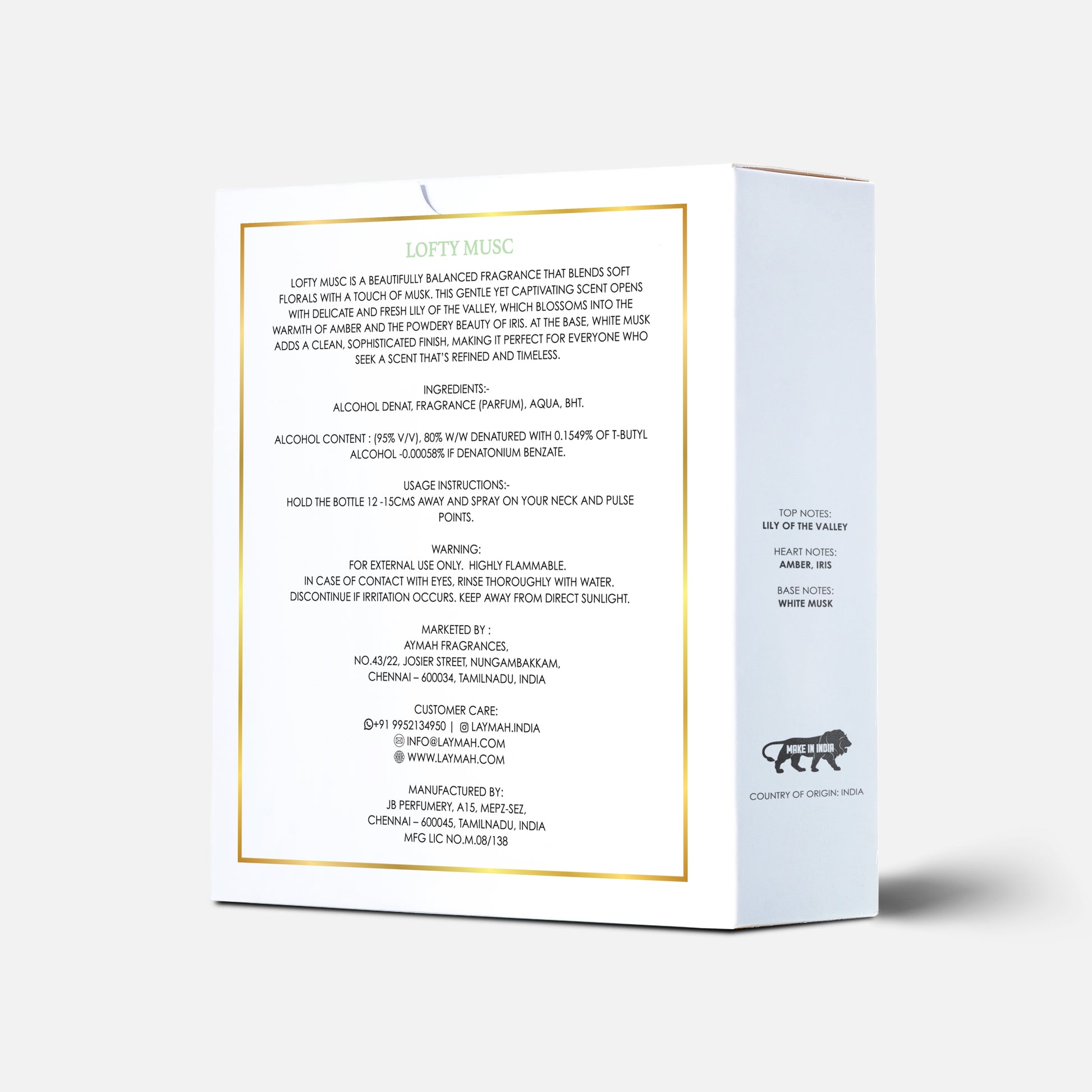 LOFTY MUSC 100 ML