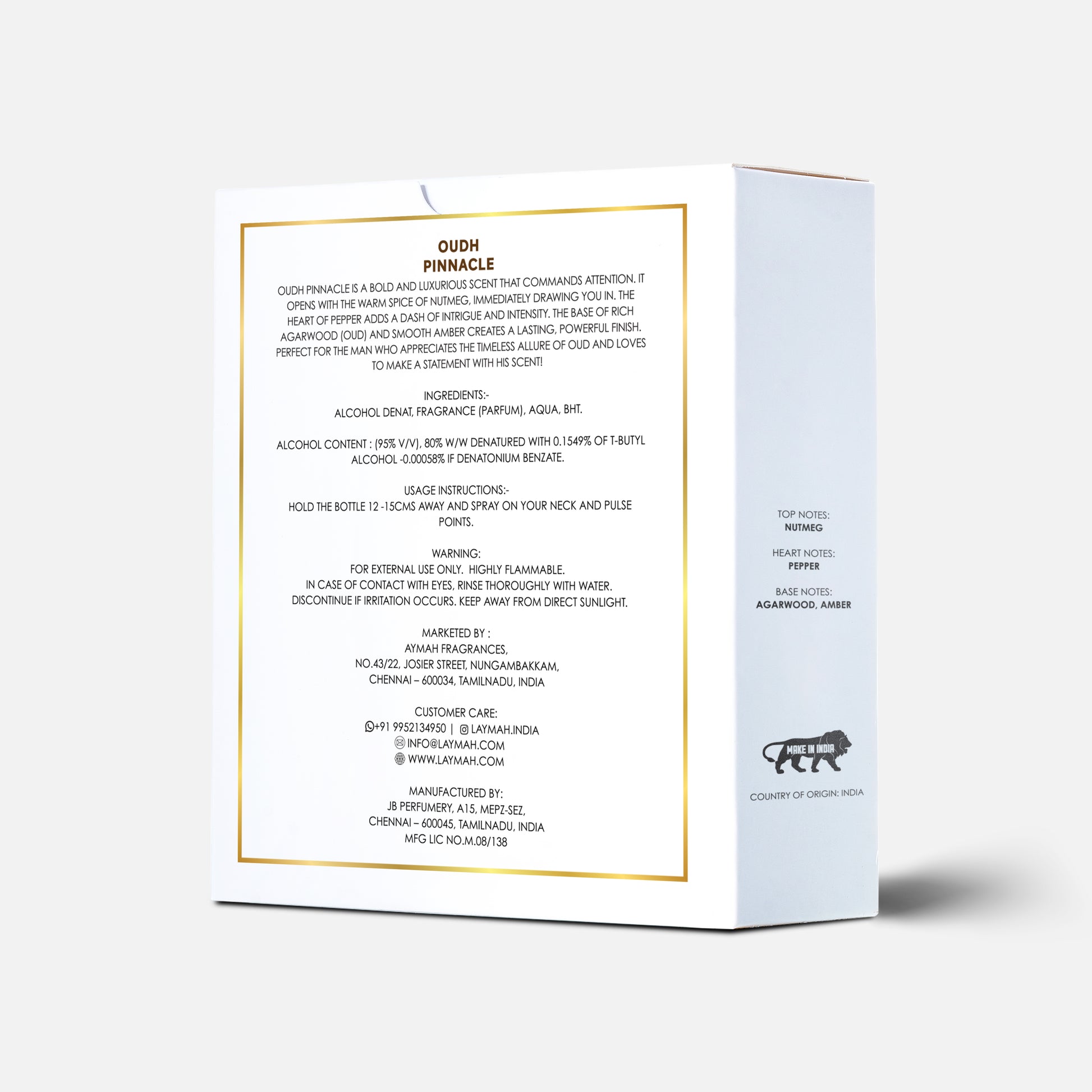 OUDH PINNACLE 100 ML